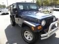 2006 Midnight Blue Pearl Jeep Wrangler SE 4x4  photo #1