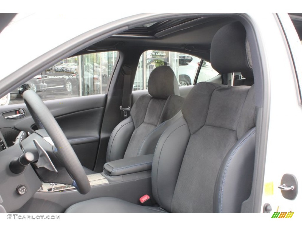 Alpine/Black Interior 2011 Lexus IS F Photo #54726502
