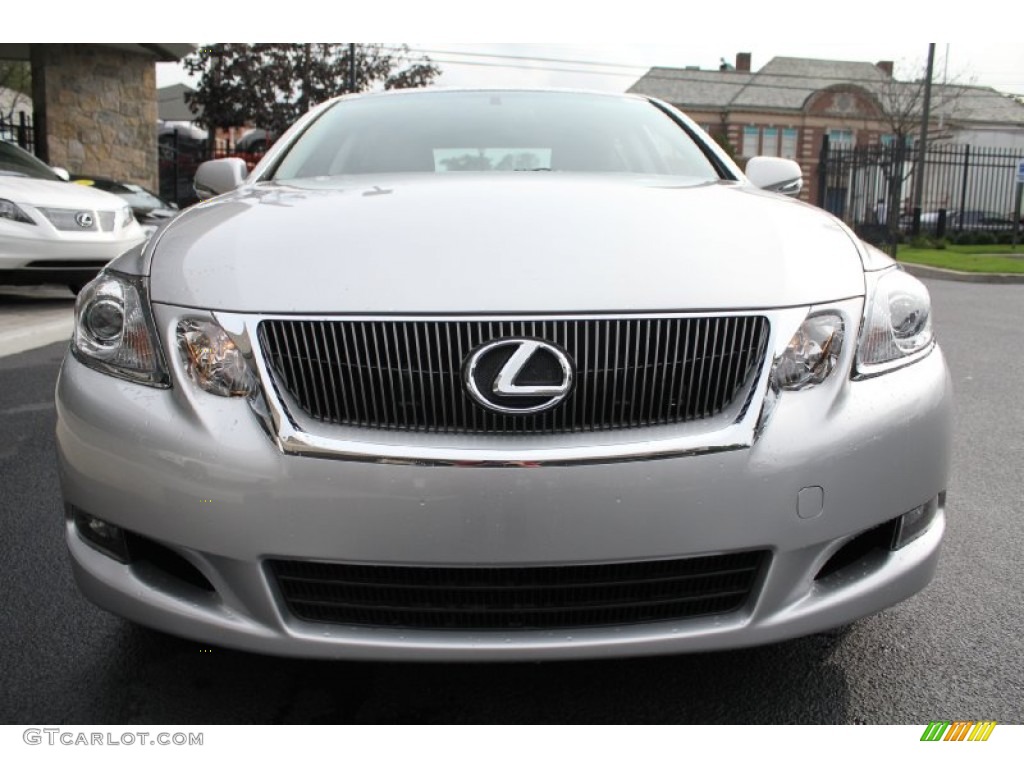 2011 GS 350 - Mercury Silver Metallic / Black/Red Walnut photo #2