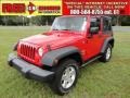 Flame Red - Wrangler X 4x4 Photo No. 1