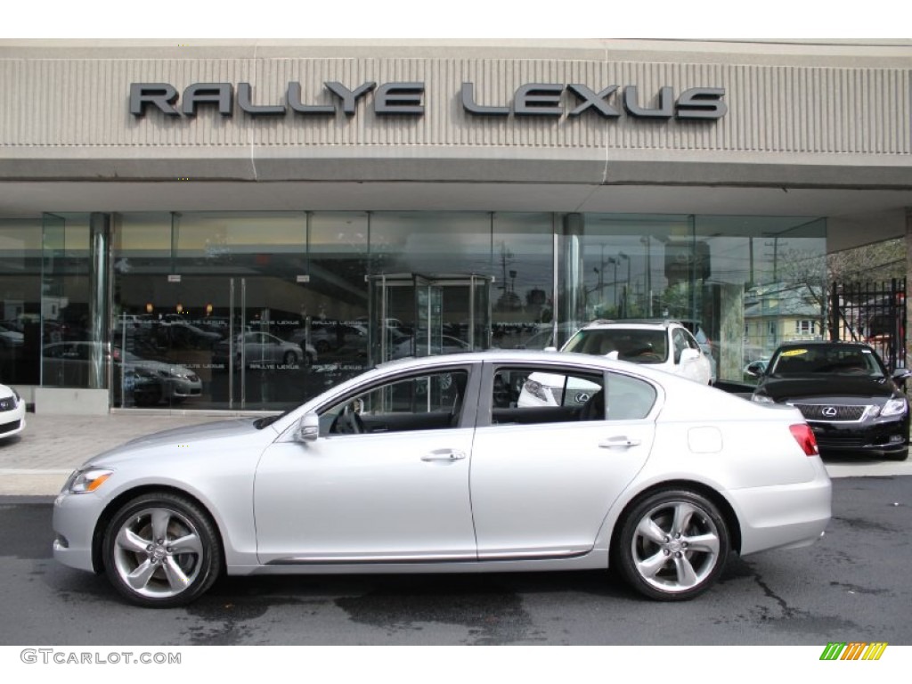 2011 GS 350 - Mercury Silver Metallic / Black/Red Walnut photo #3