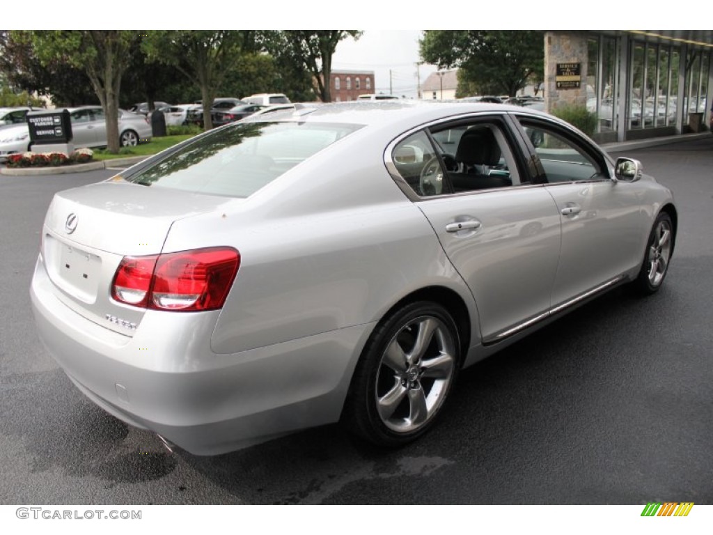 2011 GS 350 - Mercury Silver Metallic / Black/Red Walnut photo #6