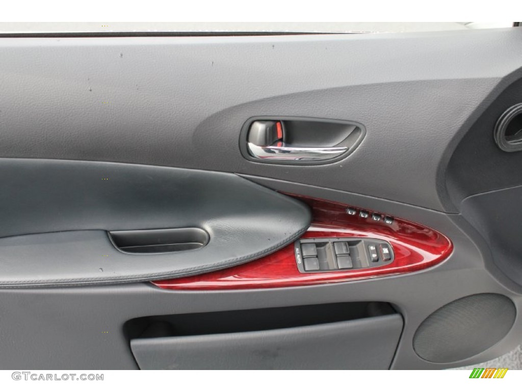 2011 GS 350 - Mercury Silver Metallic / Black/Red Walnut photo #8