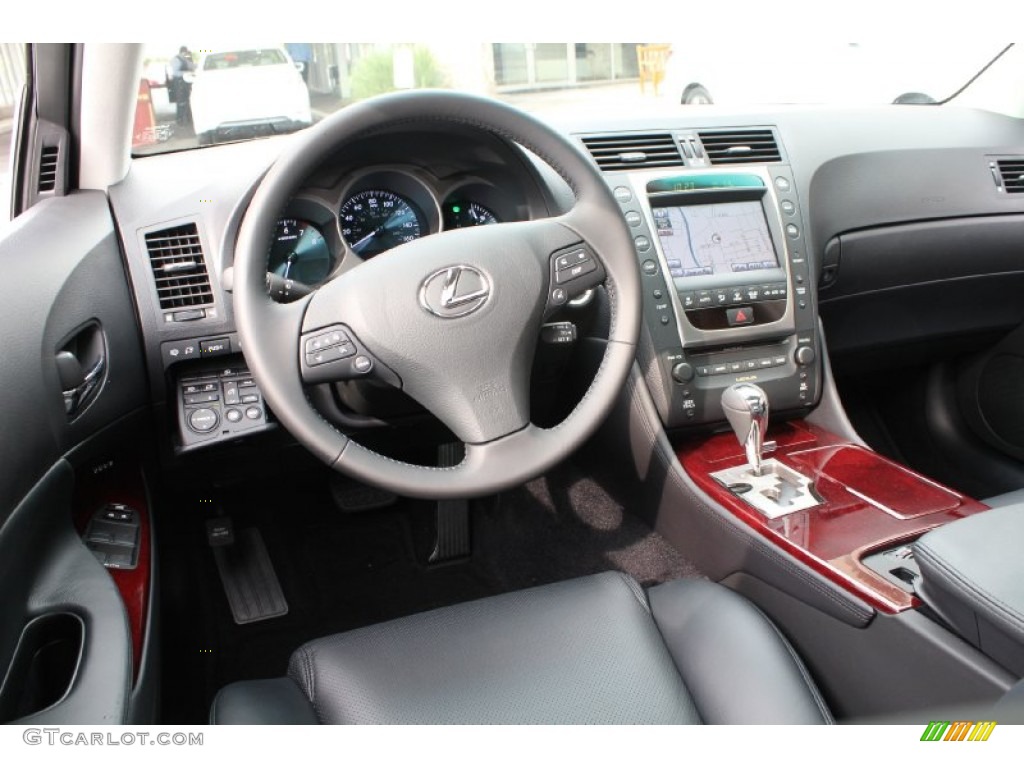 2011 GS 350 - Mercury Silver Metallic / Black/Red Walnut photo #12