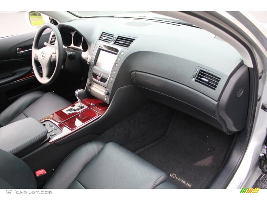 2011 Lexus GS 350 Black/Red Walnut Dashboard Photo #54726685