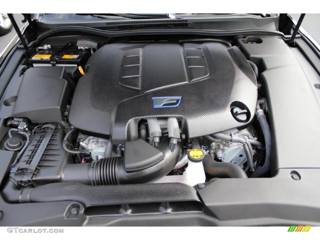 2011 Lexus IS F 5.0 Liter DOHC 32-Valve Dual VVT-iE V8 Engine Photo #54726834