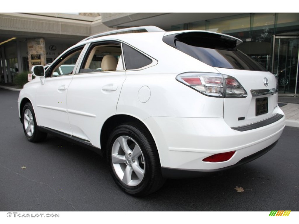2011 RX 350 AWD - Starfire White Pearl / Parchment photo #4