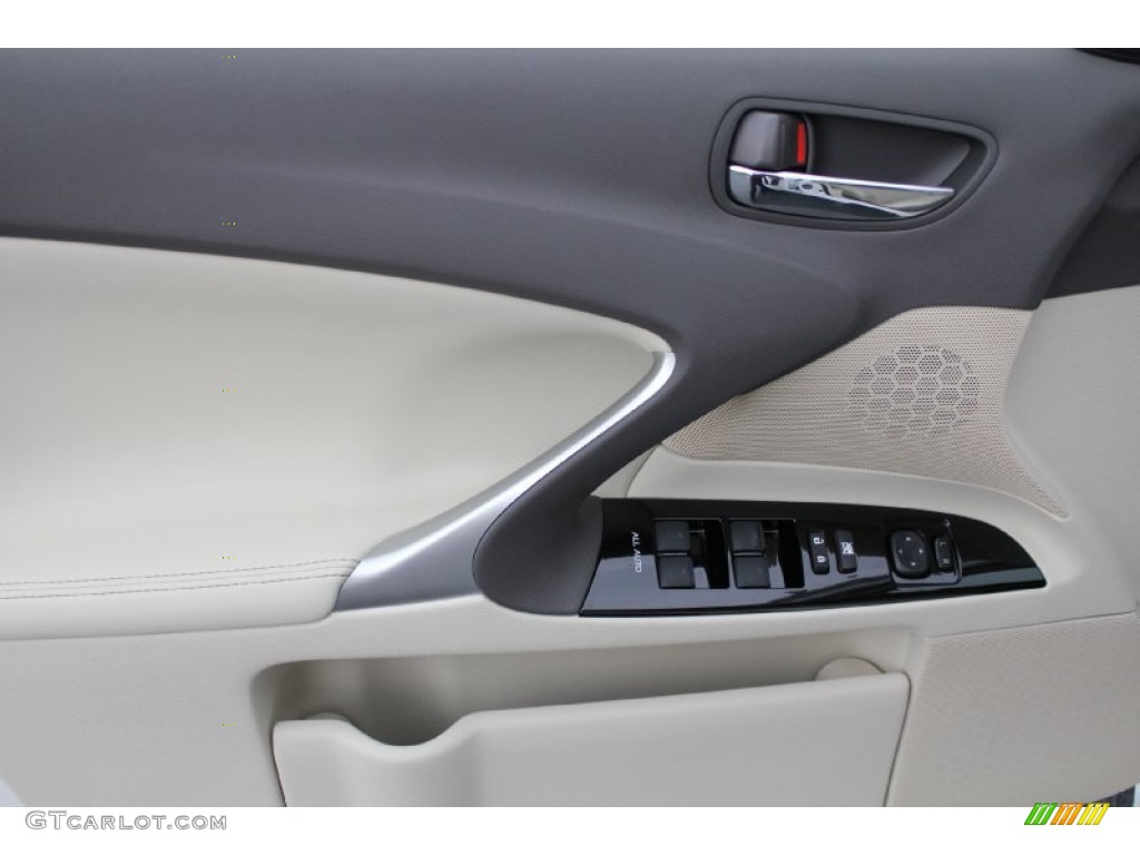 2011 Lexus IS 250 Ecru Door Panel Photo #54727182