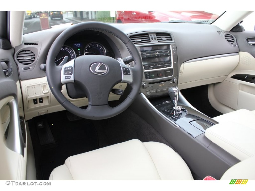 2011 Lexus IS 250 Ecru Dashboard Photo #54727198