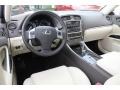 Ecru 2011 Lexus IS 250 Dashboard