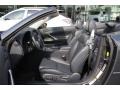 Black 2011 Lexus IS 250C Convertible Interior Color