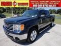 Midnight Blue Metallic 2009 GMC Sierra 1500 SLE Crew Cab
