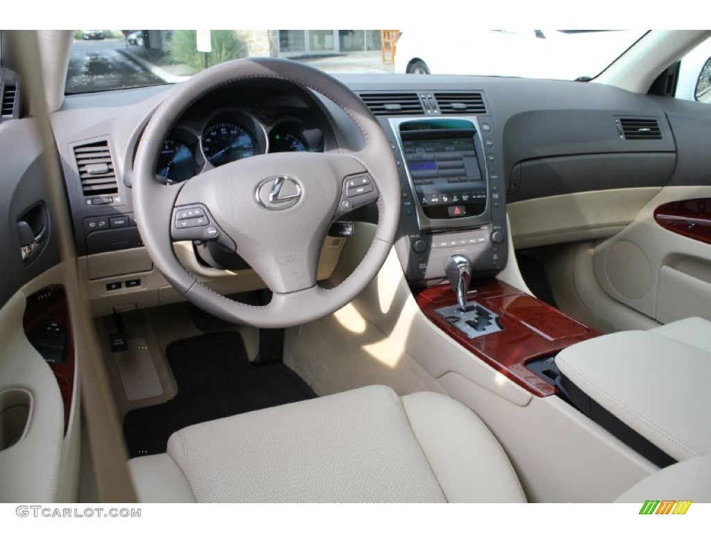 Parchment/Birds Eye Maple Interior 2011 Lexus GS 350 Photo #54727786