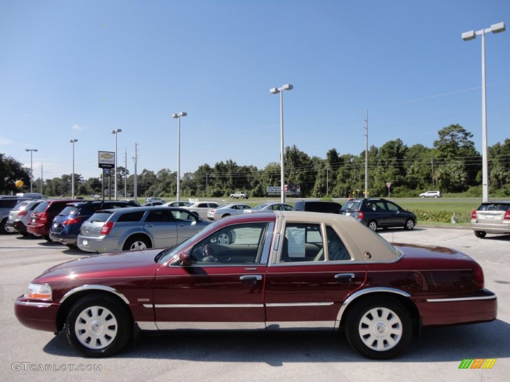 Dark Toreador Red Metallic 2005 Mercury Grand Marquis Ultimate Edition Exterior Photo #54727840