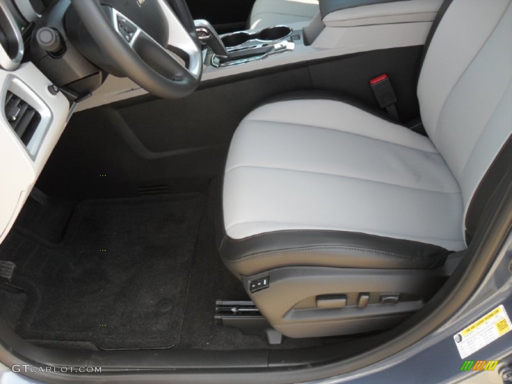 Light Titanium/Jet Black Interior 2012 Chevrolet Equinox LTZ Photo #54728497