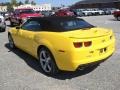Rally Yellow - Camaro LT/RS Convertible Photo No. 2