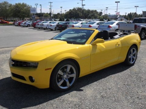 2012 Chevrolet Camaro LT/RS Convertible Data, Info and Specs