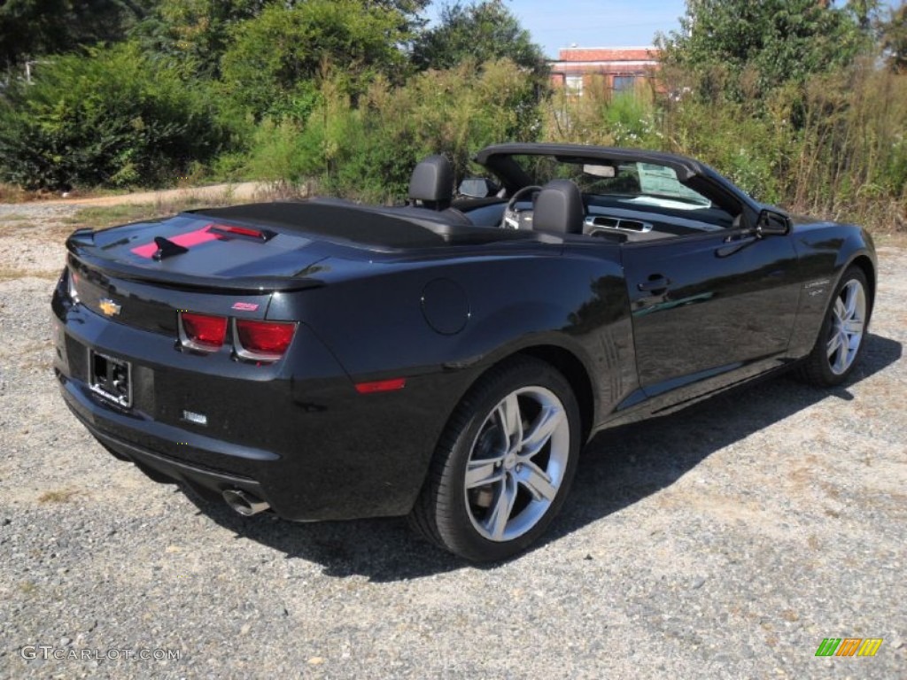 Carbon Flash Metallic 2012 Chevrolet Camaro SS 45th Anniversary Edition Convertible Exterior Photo #54729058