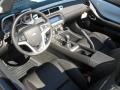 Jet Black Prime Interior Photo for 2012 Chevrolet Camaro #54729076