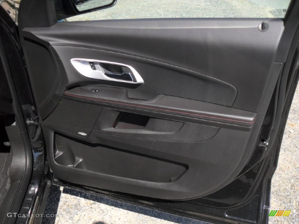 2012 Chevrolet Equinox LT Jet Black Door Panel Photo #54729196