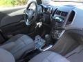 Dark Pewter/Dark Titanium 2012 Chevrolet Sonic LT Sedan Interior Color