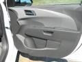 Dark Pewter/Dark Titanium 2012 Chevrolet Sonic LT Sedan Door Panel