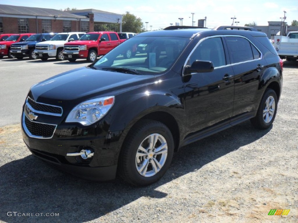 Black 2012 Chevrolet Equinox LT Exterior Photo #54729373