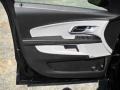 Light Titanium/Jet Black 2012 Chevrolet Equinox LT Door Panel