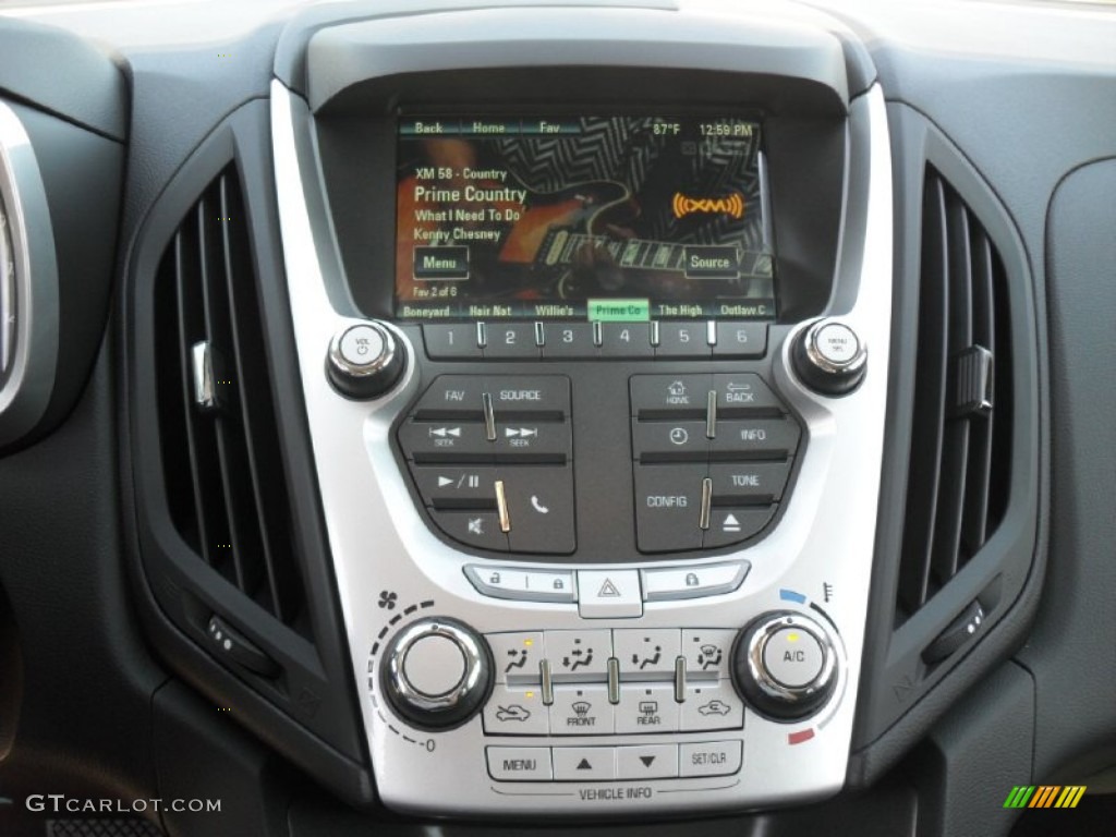 2012 Equinox LT - Twilight Blue Metallic / Jet Black photo #10