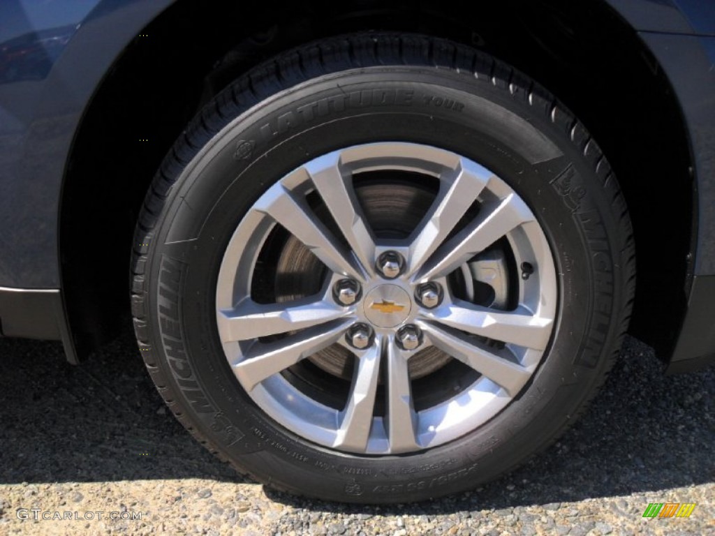 2012 Equinox LT - Twilight Blue Metallic / Jet Black photo #22
