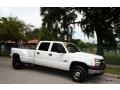 2007 Summit White Chevrolet Silverado 3500HD Classic LT Crew Cab 4x4 Dually  photo #10