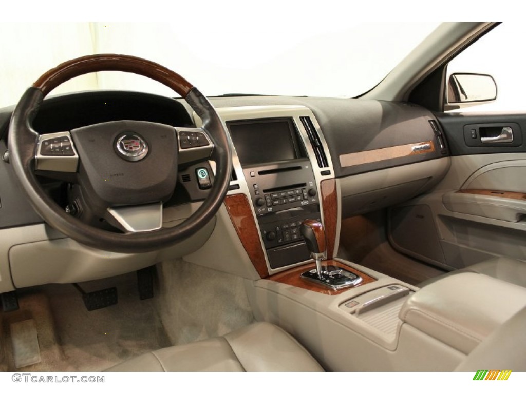 2008 Cadillac STS V6 Light Gray Dashboard Photo #54730155