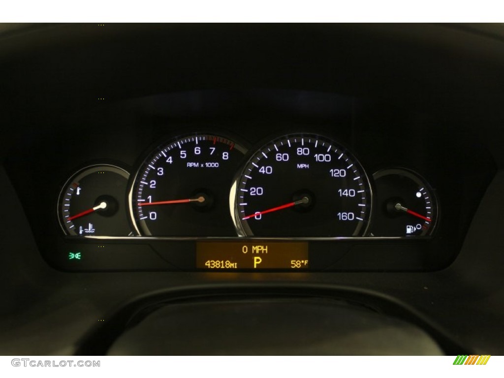 2008 Cadillac STS V6 Gauges Photo #54730166