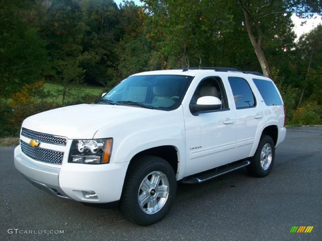 Summit White 2012 Chevrolet Tahoe Z71 4x4 Exterior Photo #54731297