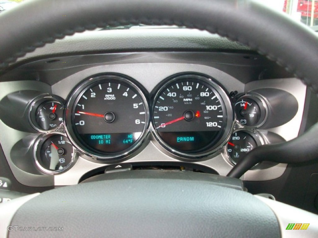 2012 Chevrolet Silverado 1500 LT Crew Cab 4x4 Gauges Photo #54731534