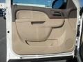 Light Cashmere/Dark Cashmere 2012 Chevrolet Tahoe LTZ 4x4 Door Panel
