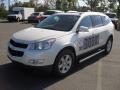 2012 White Diamond Tricoat Chevrolet Traverse LT  photo #1