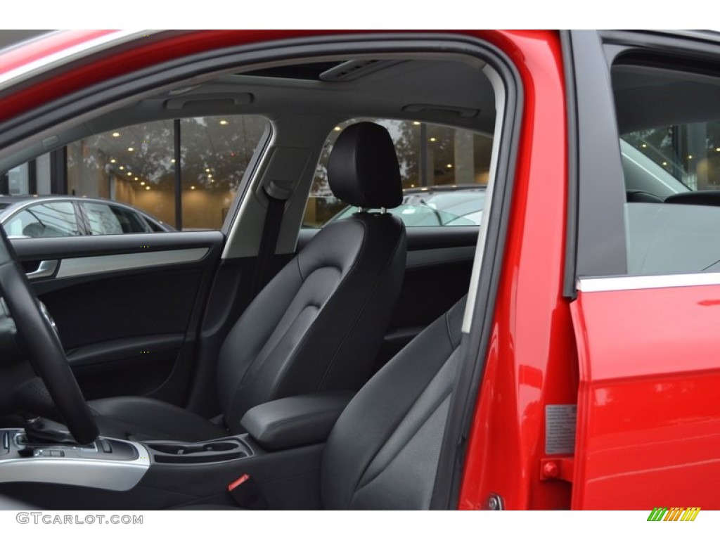 2009 A4 2.0T Premium quattro Sedan - Brilliant Red / Black photo #9