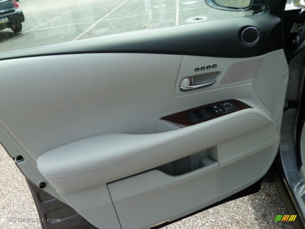 2012 Lexus RX 350 AWD Light Gray Door Panel Photo #54733211