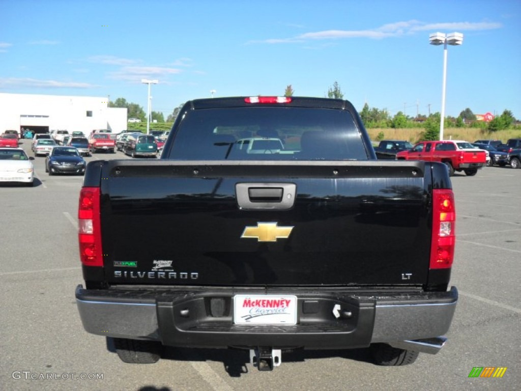 2011 Silverado 1500 LT Crew Cab 4x4 - Black / Ebony photo #3