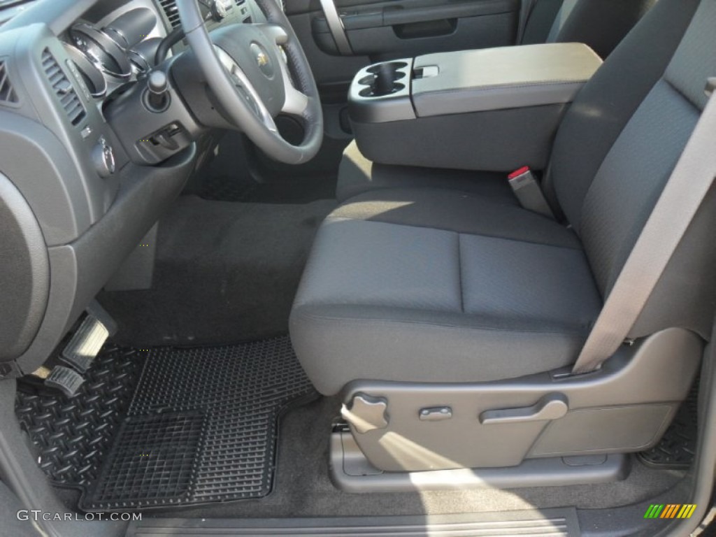 2011 Silverado 1500 LT Crew Cab 4x4 - Black / Ebony photo #7