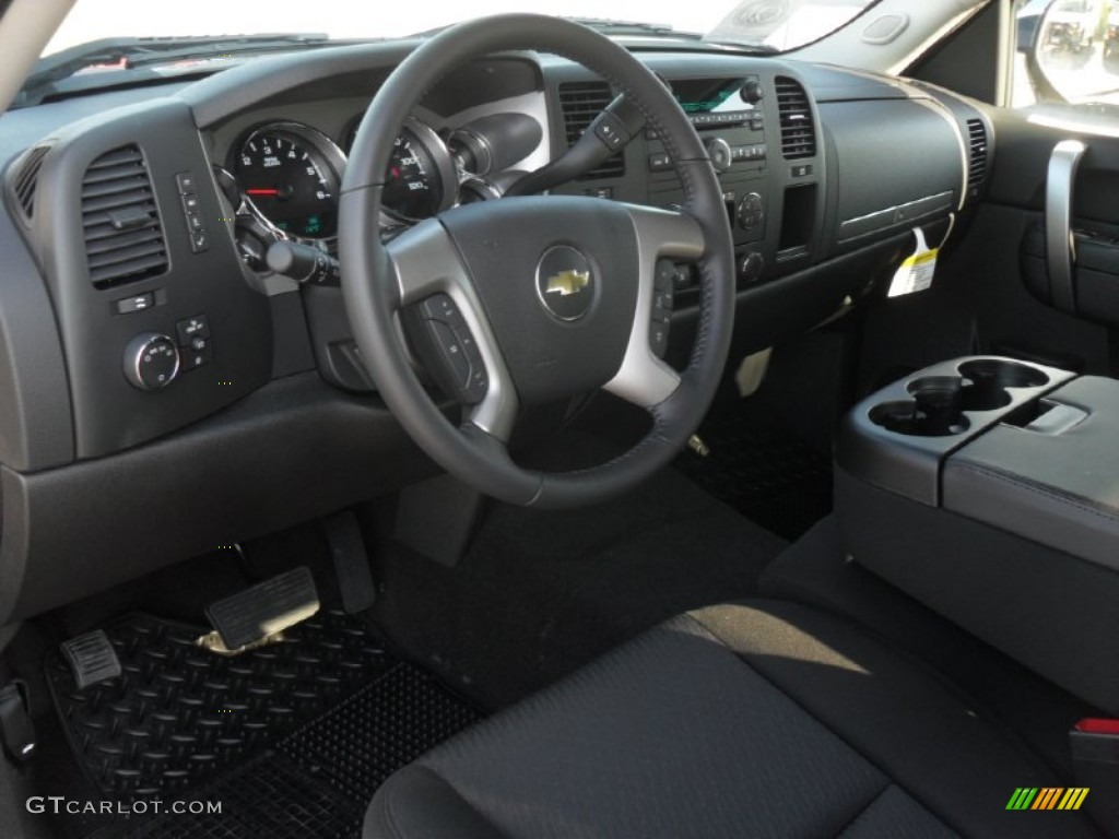 2011 Silverado 1500 LT Crew Cab 4x4 - Black / Ebony photo #25