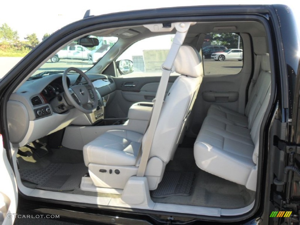 Dark Titanium/Light Titanium Interior 2011 GMC Sierra 1500 SLT Extended Cab 4x4 Photo #54733781