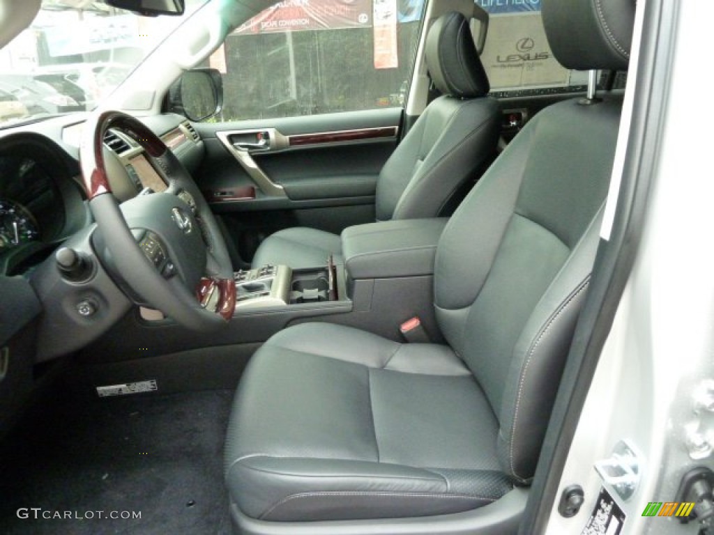 Black/Auburn Bubinga Interior 2011 Lexus GX 460 Premium Photo #54733796