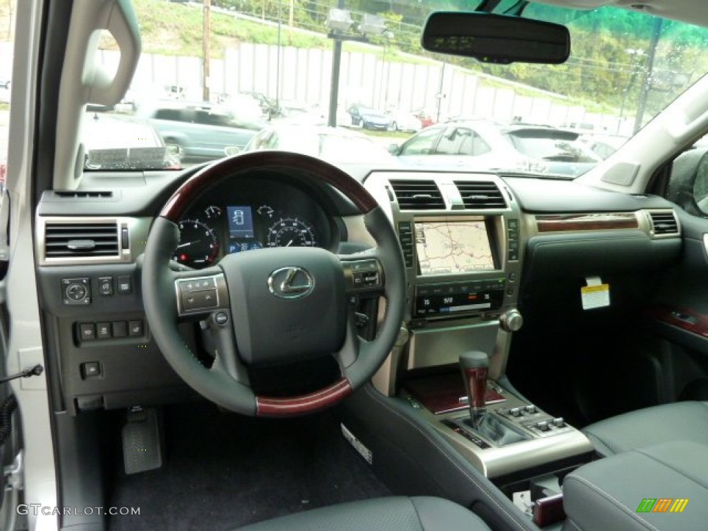 2011 Lexus GX 460 Premium Black/Auburn Bubinga Dashboard Photo #54733811