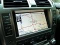 2011 Lexus GX Black/Auburn Bubinga Interior Navigation Photo