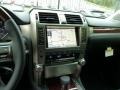 2011 Lexus GX Black/Auburn Bubinga Interior Controls Photo