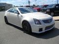 2012 White Diamond Tricoat Cadillac CTS -V Coupe  photo #6