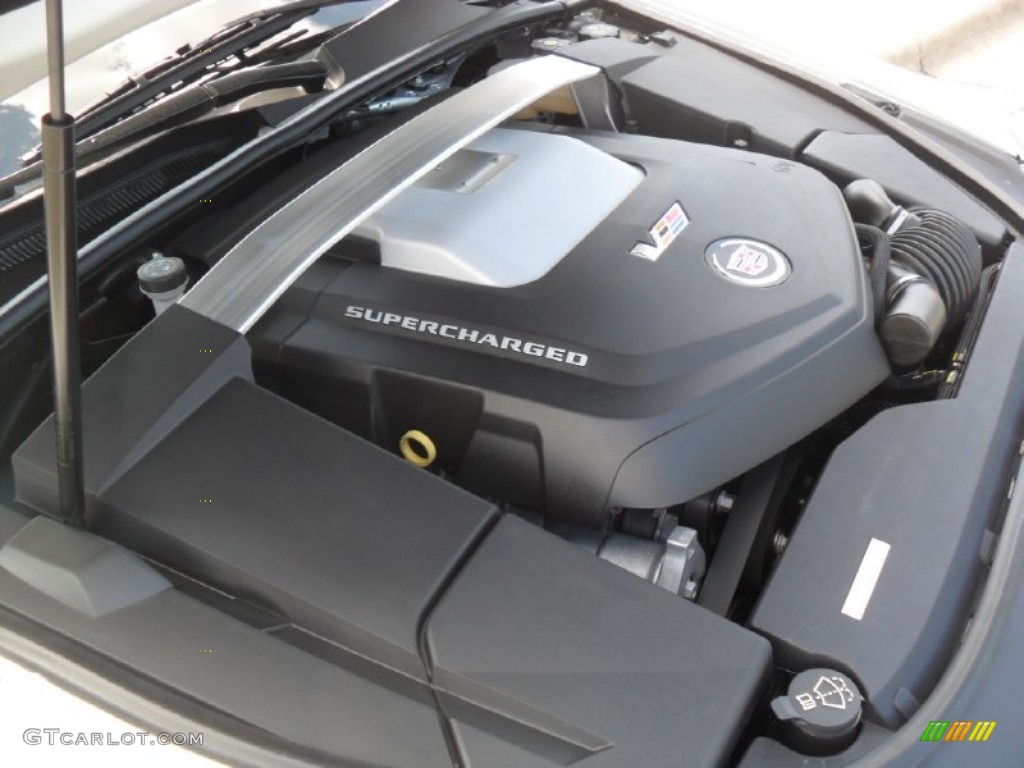 2012 Cadillac CTS -V Coupe 6.2 Liter Eaton Supercharged OHV 16-Valve V8 Engine Photo #54733979