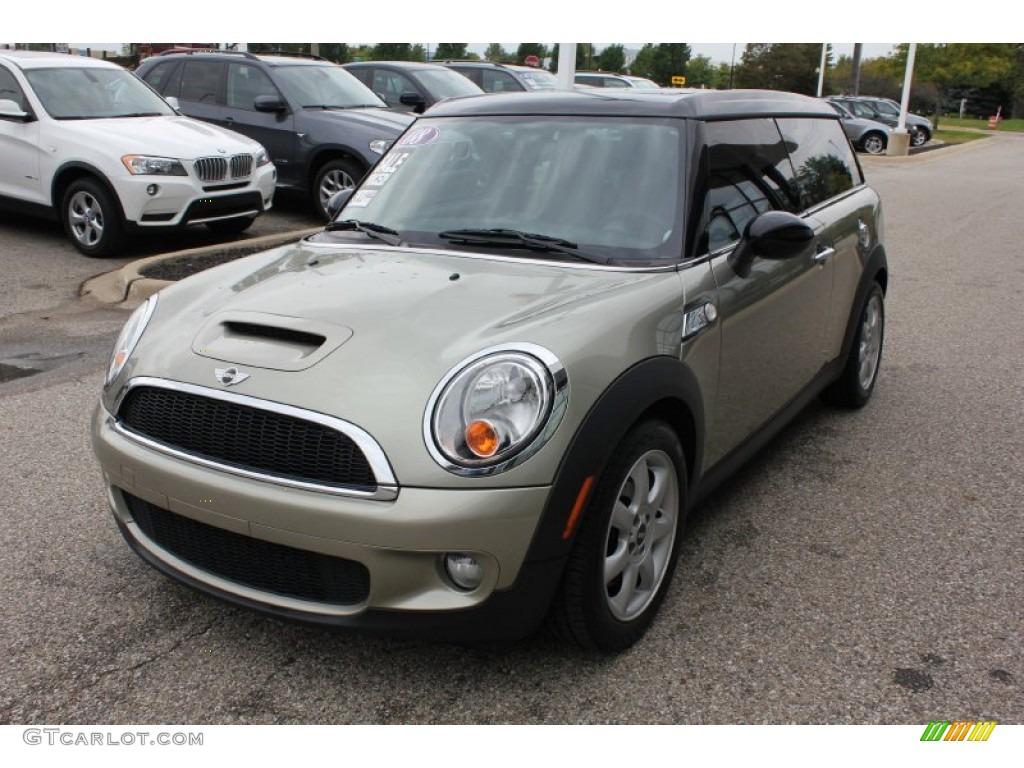 Sparkling Silver Metallic Mini Cooper